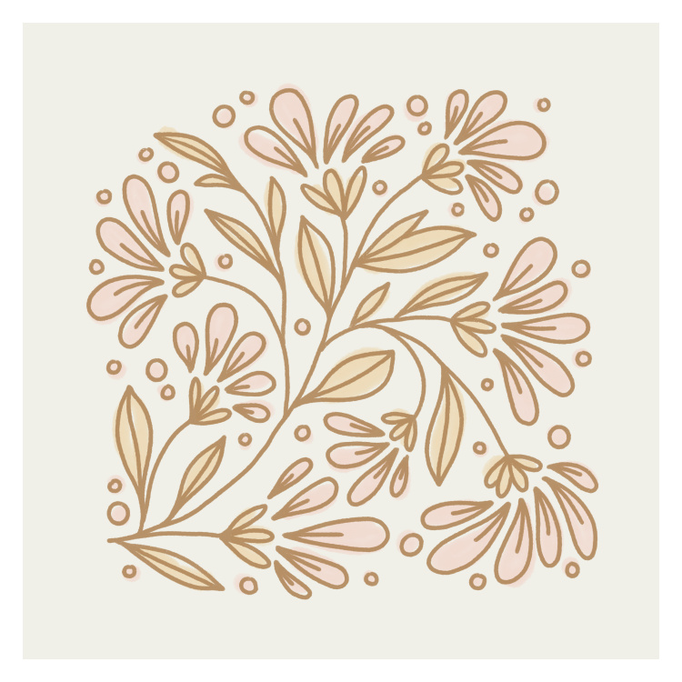 Bring warm, organic beauty to your space with this Earthy Floral Art Print, a delicate botanical illustration inspired by nature’s simplicity.