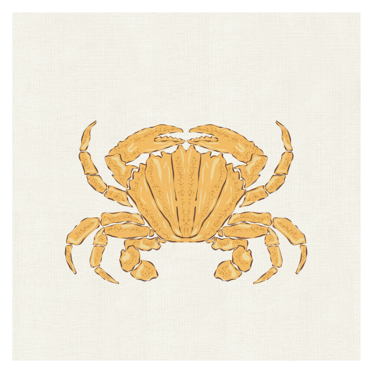 Bring a breezy seaside feel to your space with this Coastal Crab Art Print, featuring a beautifully illustrated crab in soft ocean-inspired hues.