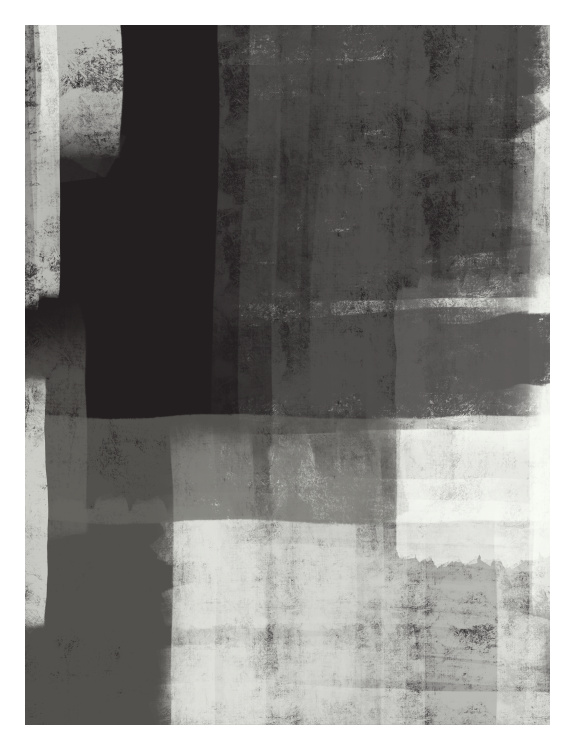 Elevate your space with this Haze Theory Wallpaper, a modern abstract watercolor design featuring soft layered brushstrokes in muted pastel tones.