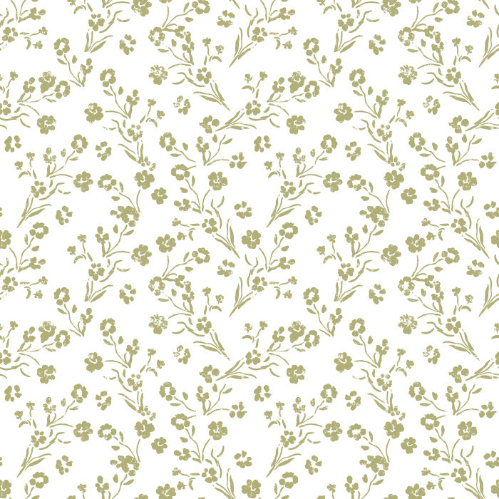 Textured Blooms Wallpaper showcases an airy scatter of hand-drawn wildflowers with a softly distressed, block print-inspired finish that brings effortless charm to any space.