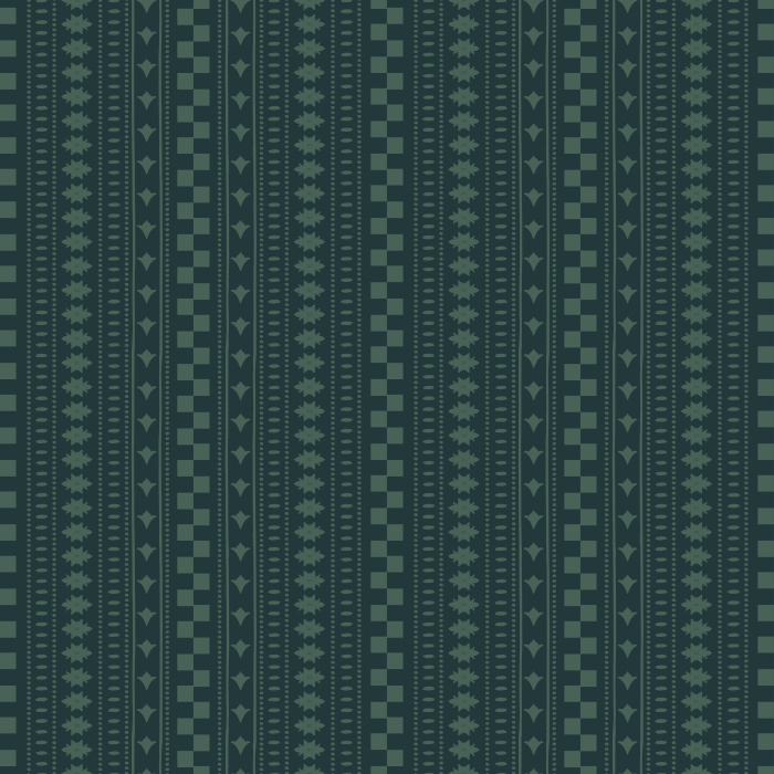 Piñata Stripes Wallpaper features a refined vertical stripe pattern inspired by traditional woven textiles, combining geometric motifs, decorative bands, and folk-art detailing for a timeless artisan aesthetic.