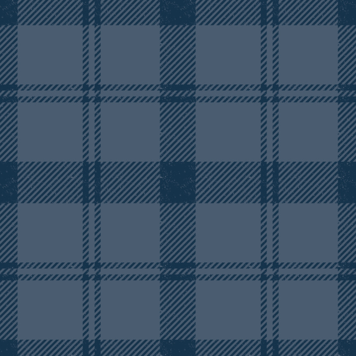 Cowboy Plaid Wallpaper features a bold oversized plaid pattern with woven-inspired texture and classic intersecting stripes, bringing timeless ranch style and heritage charm to any space.