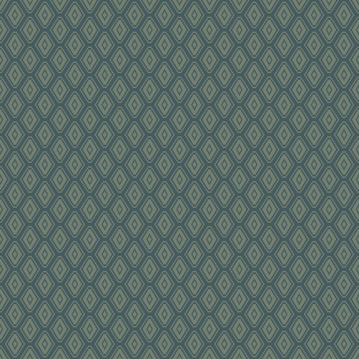 Saddle Weave Wallpaper features a refined geometric diamond pattern inspired by classic woven textiles and western saddle blanket motifs, creating a timeless backdrop with subtle depth and texture.