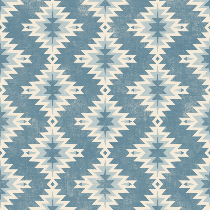 Southwest Serape Wallpaper showcases bold Southwestern geometric diamonds inspired by traditional serape blankets and Native American textile motifs, creating a timeless statement for rustic interiors.
