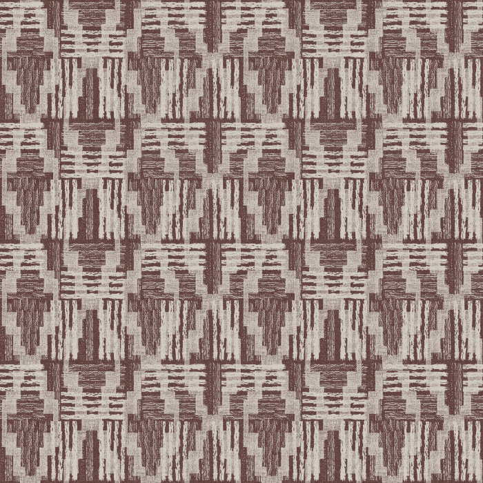Textured Linen Wallpaper features a woven-inspired geometric pattern with layered tribal motifs and artisan textile styling that brings warmth and depth to modern rustic interiors.