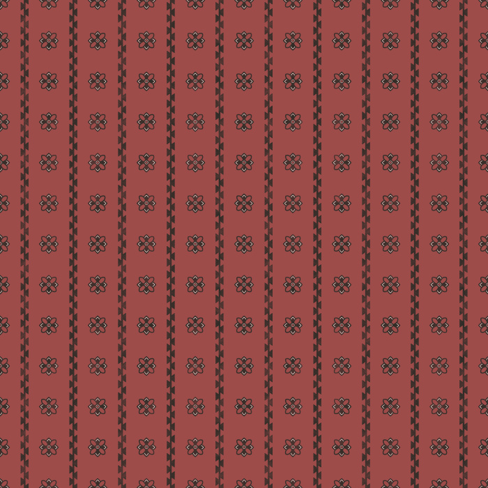 Bandana Border Wallpaper captures the spirit of classic Western textiles with delicate floral medallions, decorative vertical borders, and timeless bandana-inspired detailing.