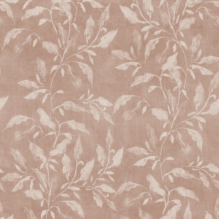 Bring the romance of a European countryside estate into your home with Antique Villa Wallpaper, an elegant botanical wallpaper featuring delicate trailing vines and softly painted leaves layered over a subtle linen-inspired texture.
