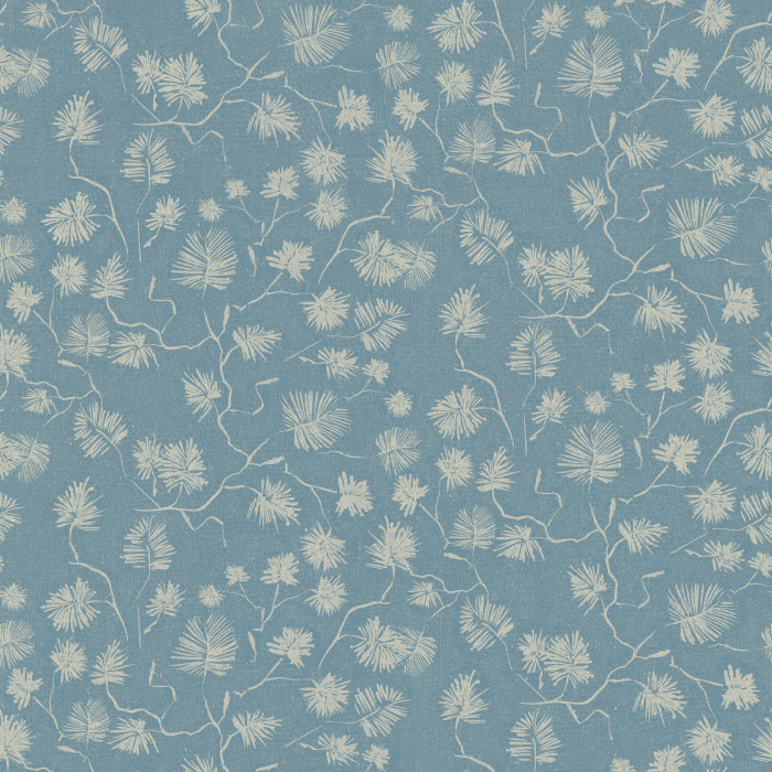 Bring the quiet beauty of nature indoors with Pine Branches Wallpaper, a delicate botanical wallpaper featuring hand-drawn pine sprigs and evergreen branches arranged in an airy, organic pattern.