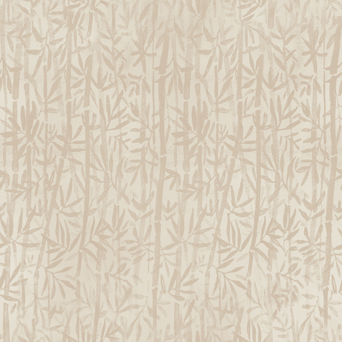 Bring understated botanical elegance to your home with Whispering Leaves Wallpaper, a delicate bamboo-inspired wallpaper featuring hand-drawn leafy branches arranged in a graceful vertical pattern.