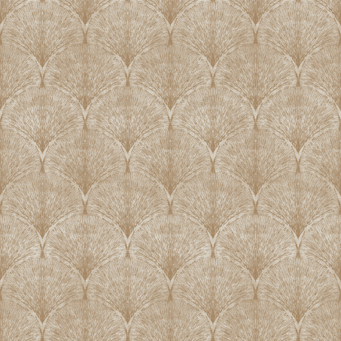 Bring natural elegance to your home with Ginkgo Grove Wallpaper, featuring a graceful repeating fan pattern inspired by ginkgo leaves.