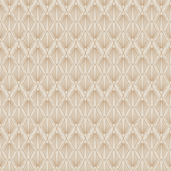Add timeless Art Deco style to your space with Structured Rays Wallpaper, featuring a repeating fan-inspired geometric pattern with clean, architectural lines.