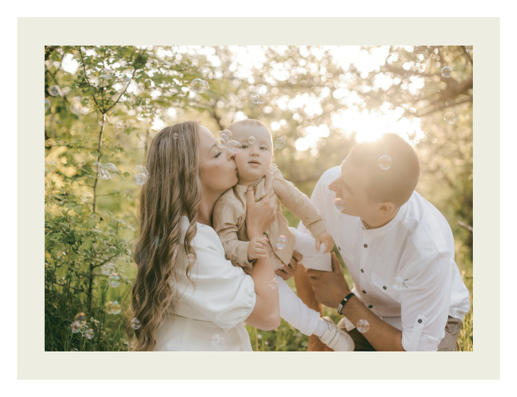 Minimal Landscape Photo Art Print showcases a favorite horizontal photo with a clean border for a simple, personalized display.