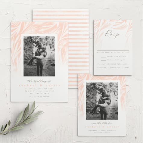 Floral Celebration Wedding Invitations