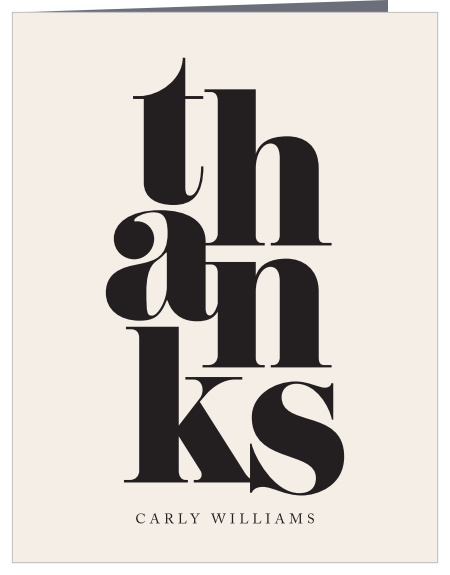 Our Memory Squares Graduation Thank You Card offers 3 unique photos across the bottom with room from your message above.