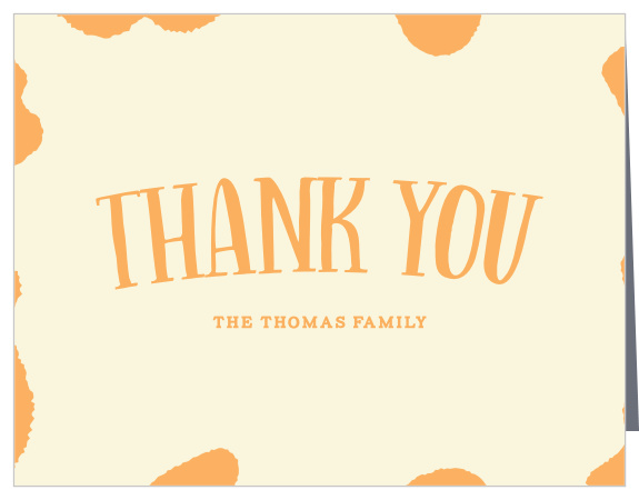 Let the Peeping Giraffe Baby Shower Thank You Cards tell your guests thank you for helping you celebrate such an important event.