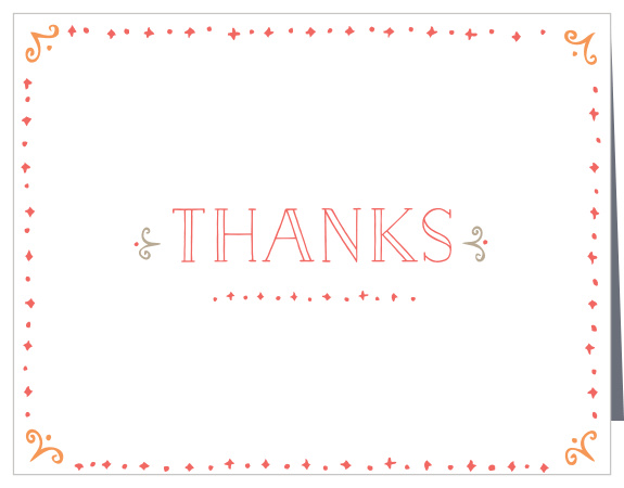 Our Bold Delilah Thank You Cards are a delightfully fun way to show your gratitude while letting you personalize it exactly how you want it!