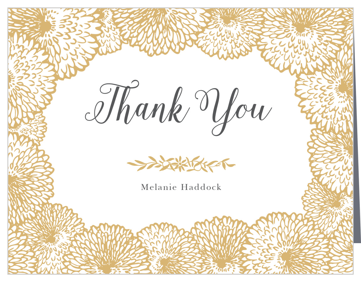 Dandelion Patch Baby Shower Thank You Cards