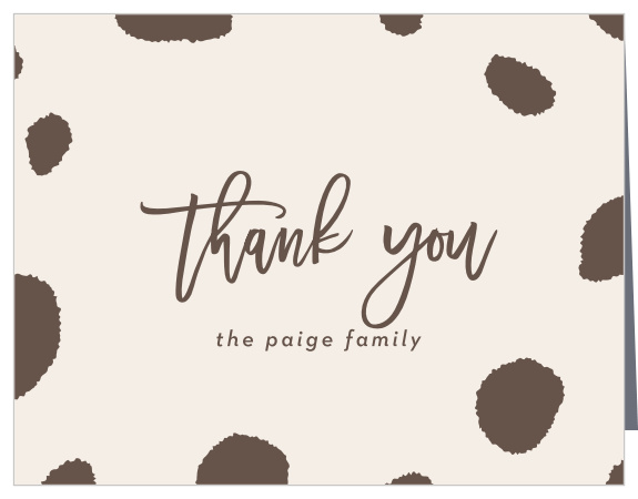 This wonderful Grand Giraffe thank you card is just adorable!