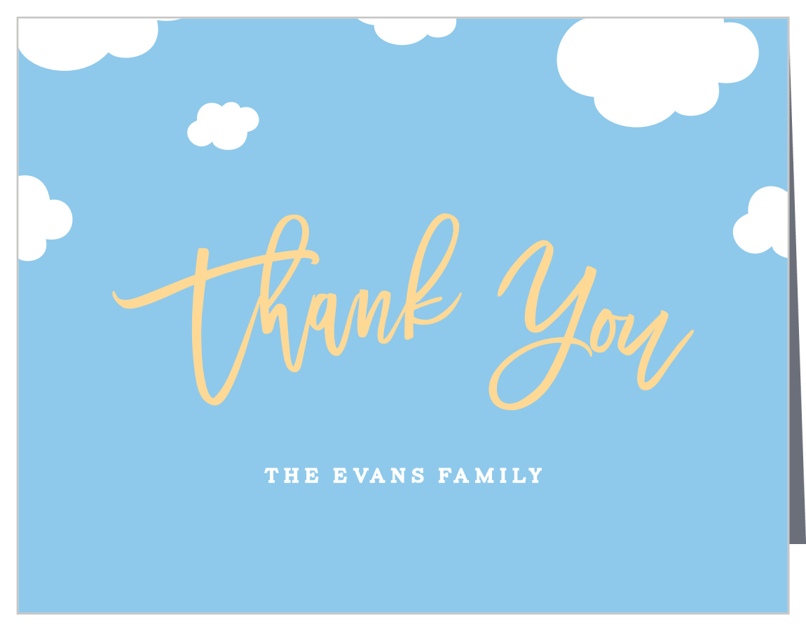 Stork Delivery Baby Shower Thank You Cards