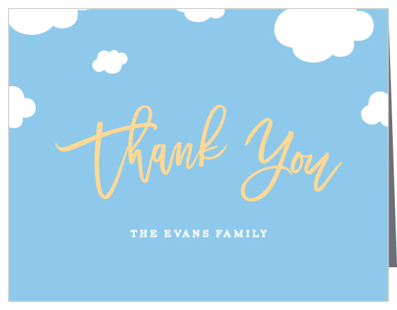 Stork Delivery Baby Shower Thank You Cards
