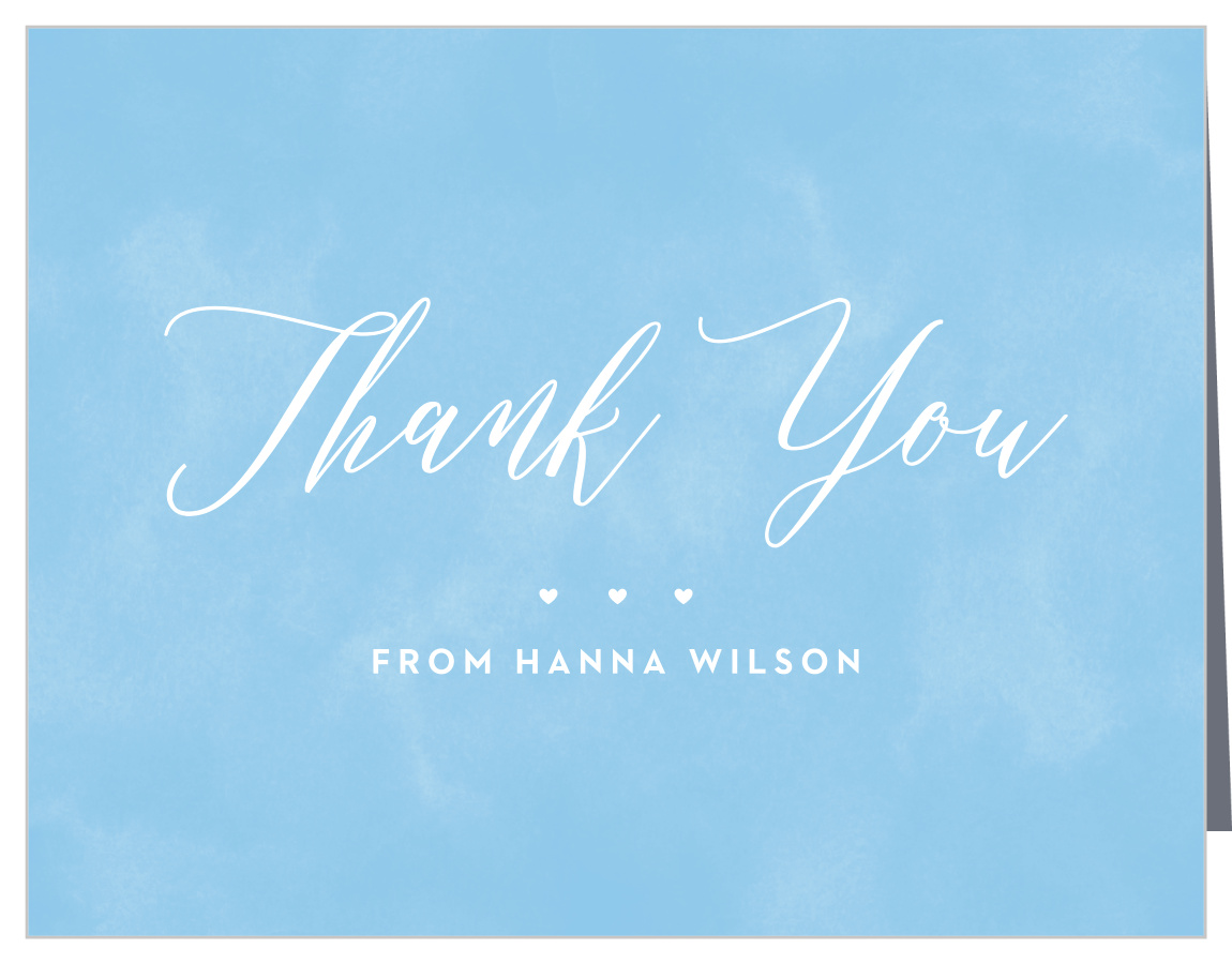 Playful Stork Baby Shower Thank You Cards