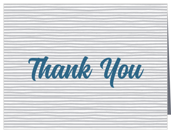 Stylish and simplistic, the True Love Thank You Card is perfect for expressing your gratitude to family and loved ones.