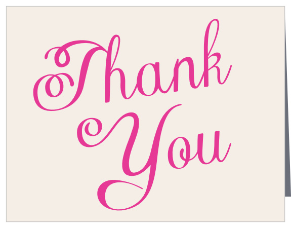 The Modern Elegance Bat Mitzvah Thank You Card is perfect for those who prefer a simple sophisticated look. Customize the fonts, text and colors to design a unique and perfect thank you card.