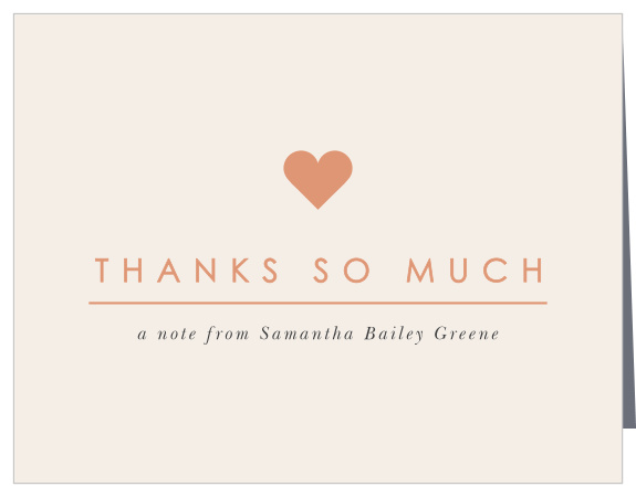 Let loved ones know how much you appreciate their support with our Fill In The Blank Bridal Shower Thank You Cards.