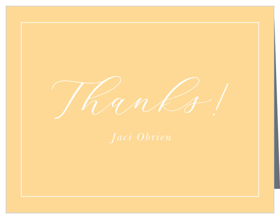 The Macaron Soirée Bridal Shower Thank You Cards is perfect for expressing your gratitude to your sweet friends and family.