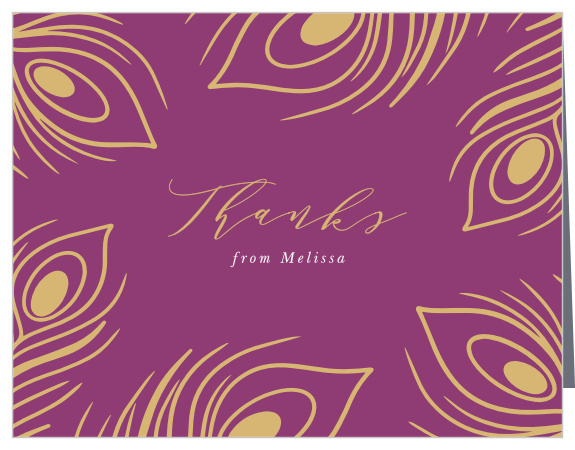 Our Illustrated Peacock Bridal Shower Invitations are elegant and perfect for any wedding shower!