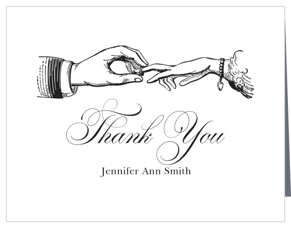 Let the Proposal Bridal Shower Thank You Card help you say thanks during all the hustle and bustle of wedding planning! Customize the fonts, text, colors - everything!