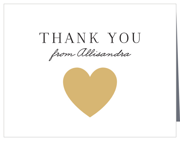Let loved ones know how much you appreciated their support with our Brunch Utensils Bridal Shower Thank You Cards.