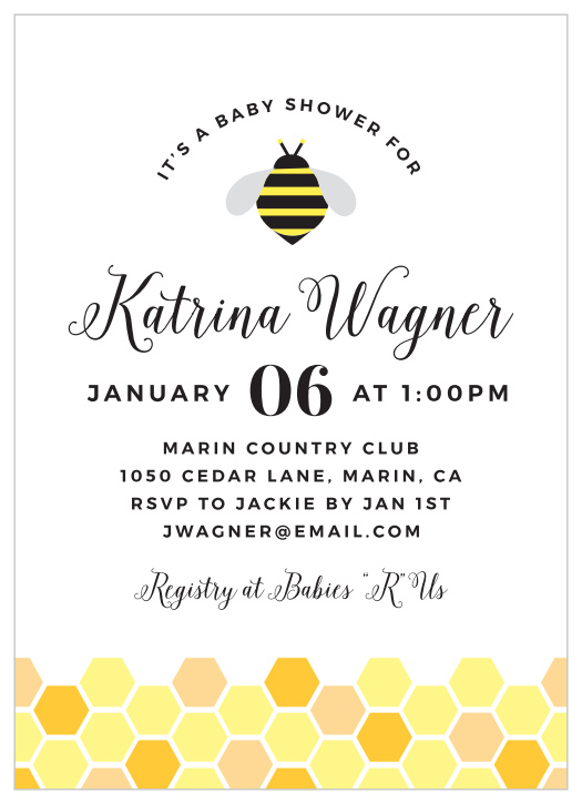 Baby shower custom invitations deals