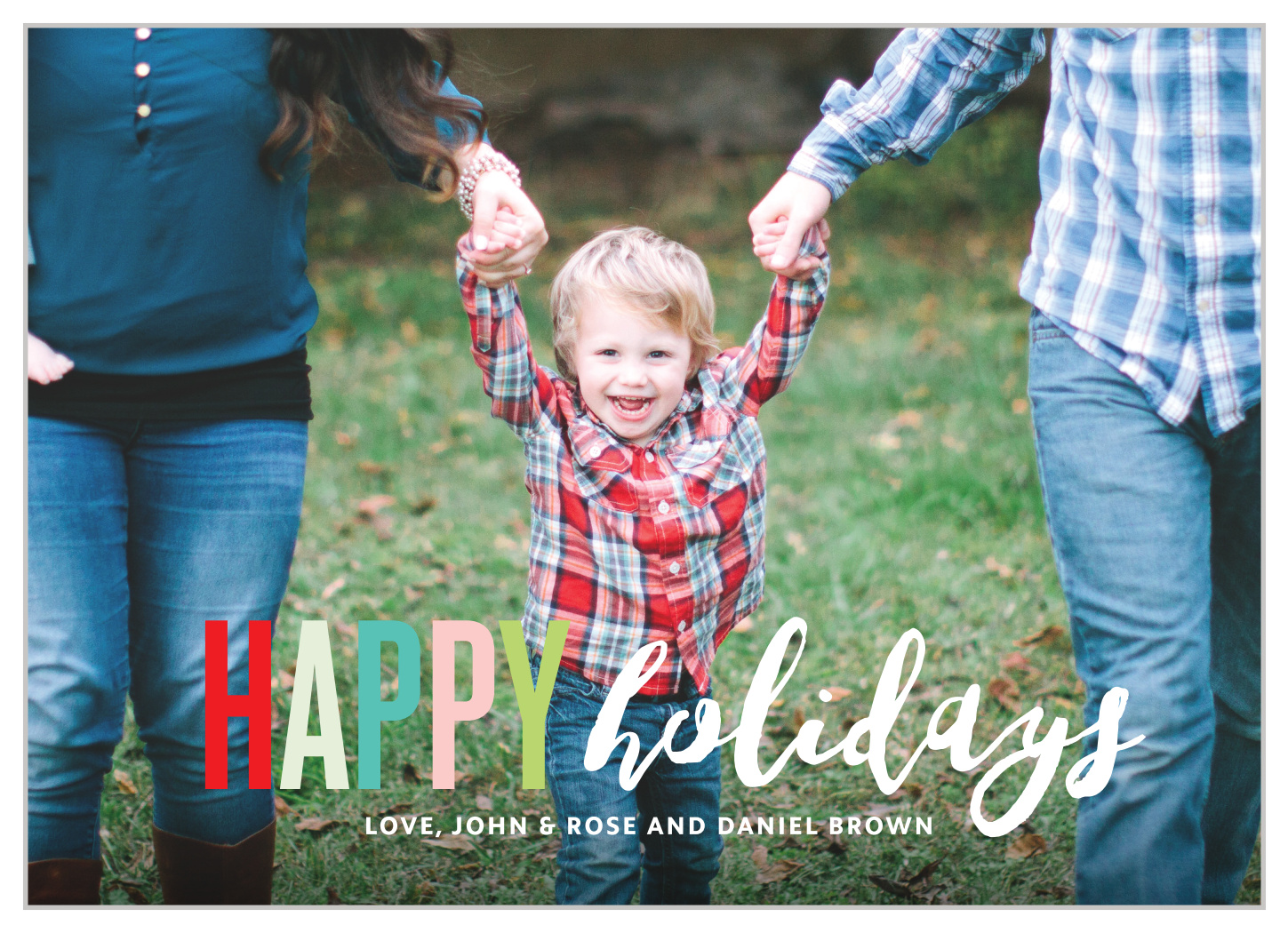 Colorful Holiday Holiday Cards