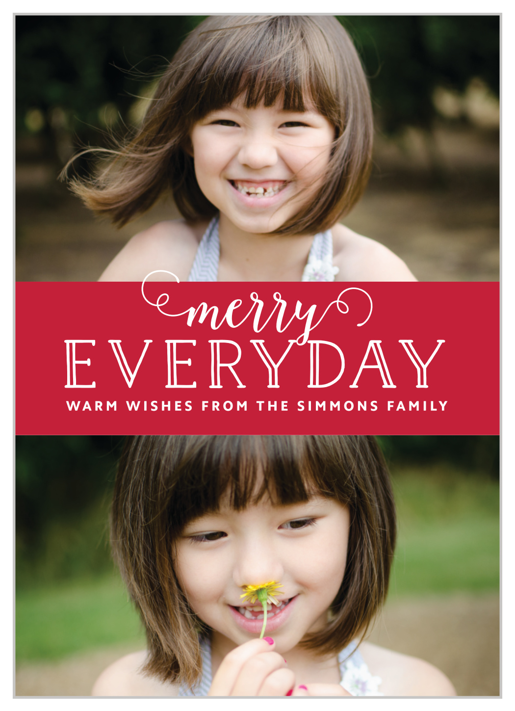 Merry Everyday Christmas Cards