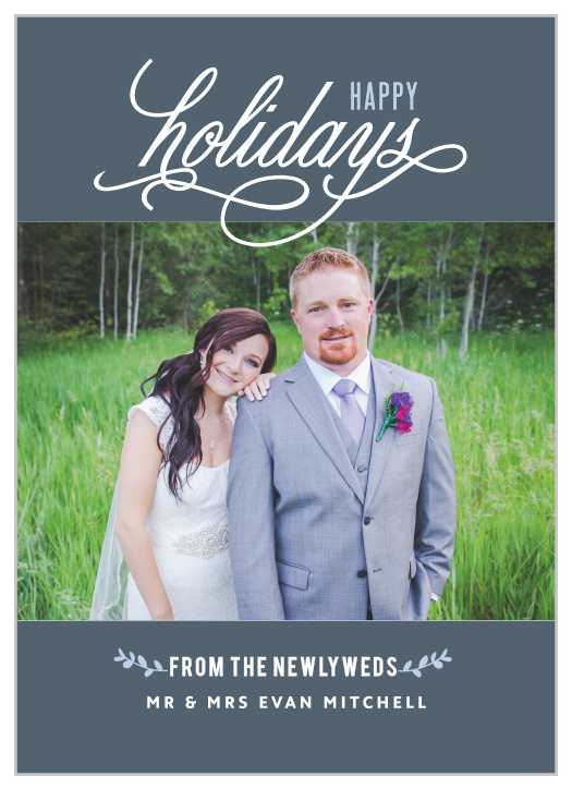 Customize the So Merry Together Holiday Card by uploading your favorite photo from these past few months, and choosing from our hundreds of font and color options to create as unique as you are this holiday season.