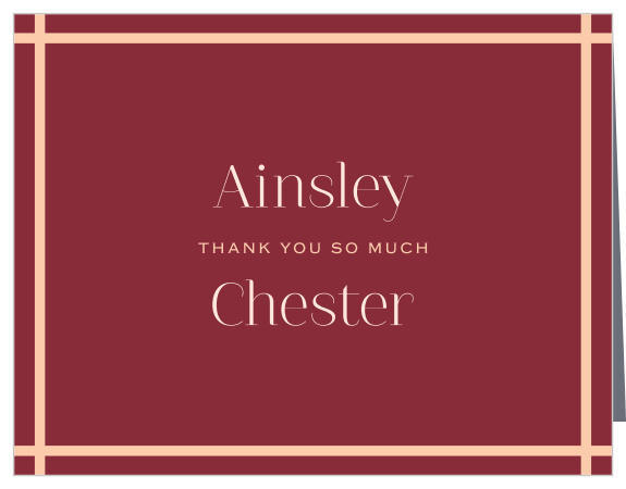 Simple, yet sophisticated, the Picture Perfect Graduation Thank You Card is a perfect way to express your gratitude to all those who have celebrated your accomplishments.