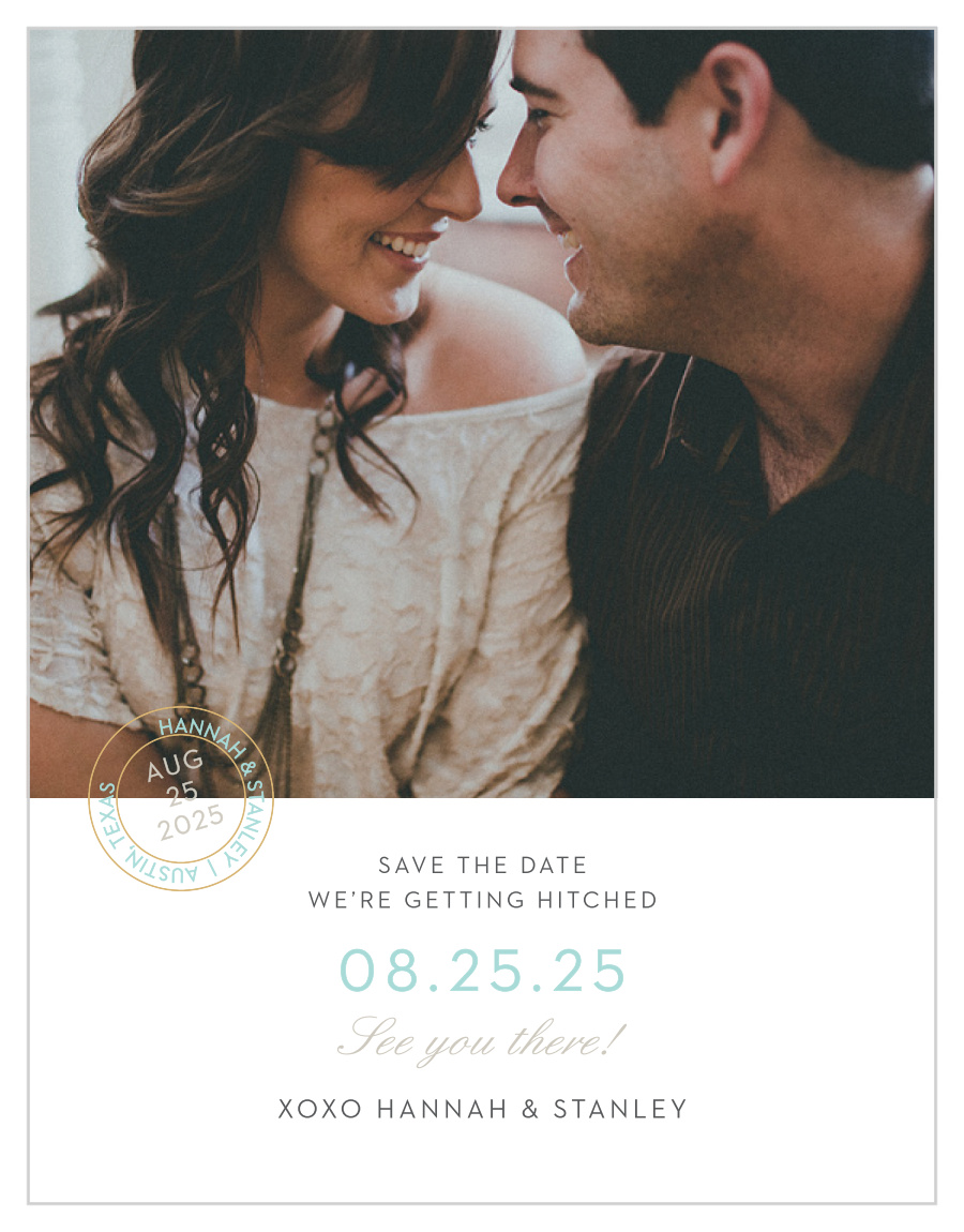 Note Home Save the Date Cards