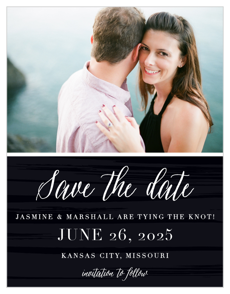 Haute Couture Save the Date Cards