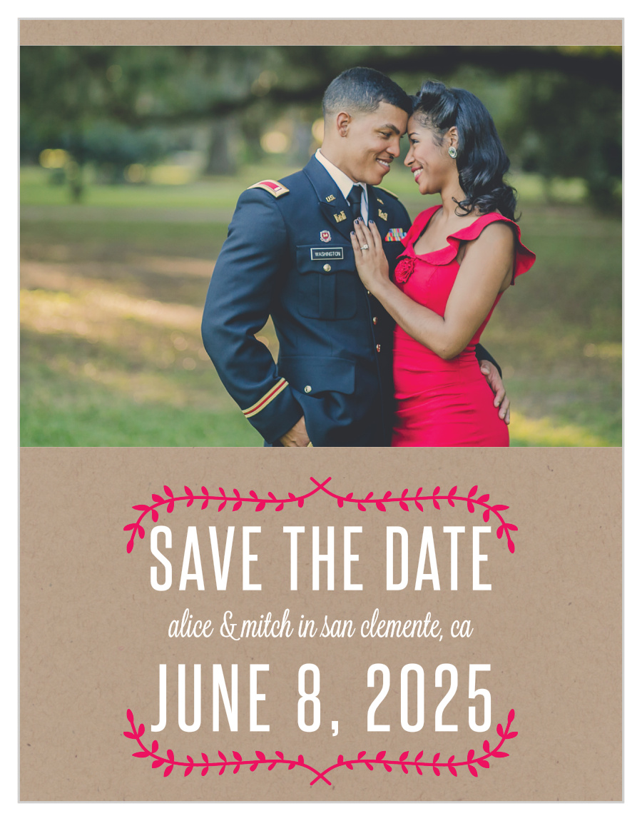 Simply Krafty Save the Date Cards