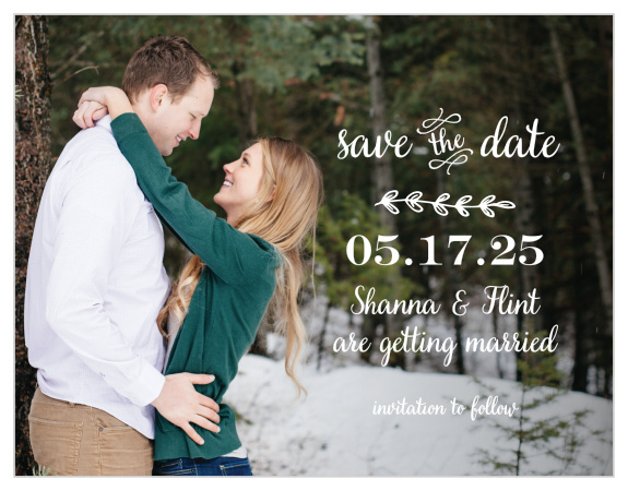 The Rustic Country save-the-date cards is part of the Love vs Design collection by Basic Invite.