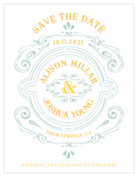 Cheerful Celebrations Save-the-Date Cards are essential for ensuring that your guests mark their calendars well in advance of your special day.