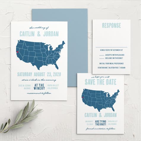 Dream Big Wedding Invitations