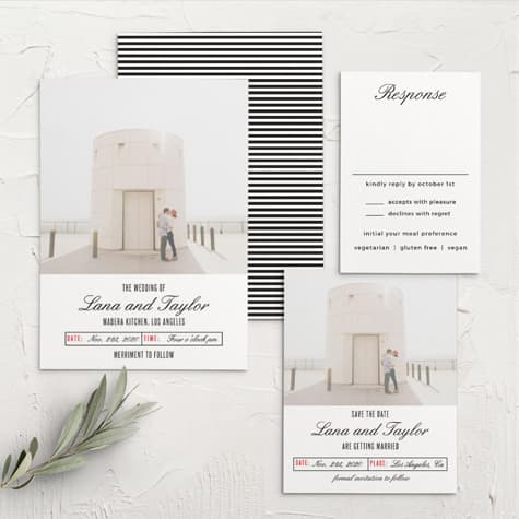 State of Mind Wedding Invitations