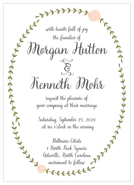 Your guests will adore the Rustic Nature Wedding Invitations once they receive them