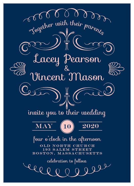 Your guests will adore the Sweet Elegance Wedding Invitations once they receive them.