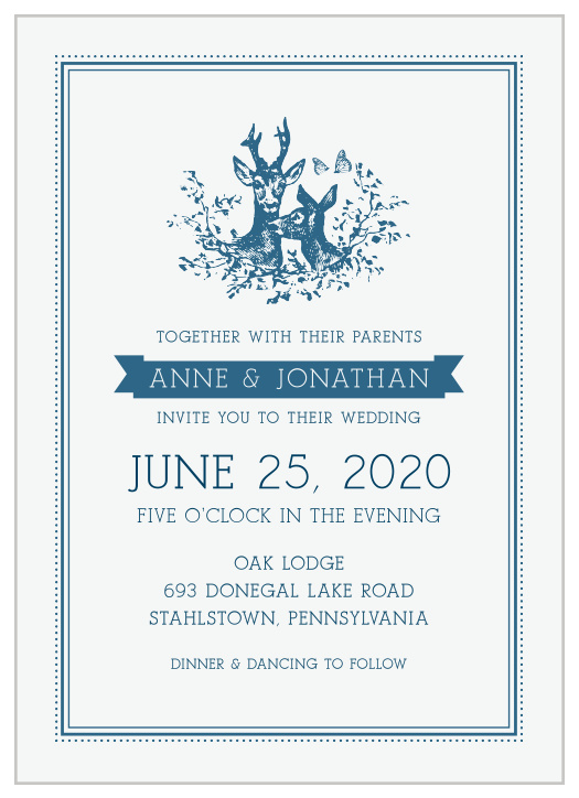 Your guests will adore the My Dear Wedding Invitations once they receive them.