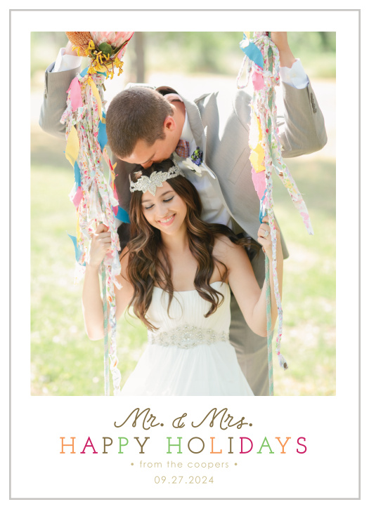 Show your thoughtfulness this season with the Glowing Brilliance Holiday Cards.