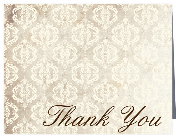The Vintage Stripes Graduation Thank You Card is a great way to say thank you to your loved ones for supporting you through the years.