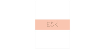 Bring your invitations together with the Framed Art Deco Belly Band. Simple colors and style make this invitation the perfect match to the Framed Art Deco Suite. Customize it to fit your liking!